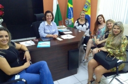 Conselho da Mulher Empresária visita a presidente da Câmara de Vereadores