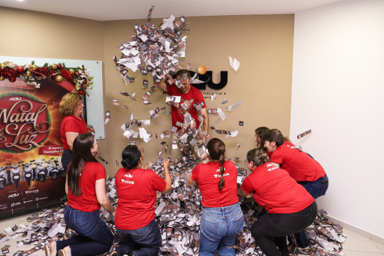 Campanha Natal de Luz da Aciu se encerra com sorteio de quatro motos