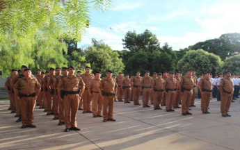 Homenagem Ã  PolÃ­cia Militar