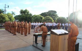 Homenagem Ã  PolÃ­cia Militar