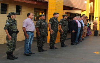 Homenagem Ã  PolÃ­cia Militar