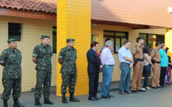 Homenagem Ã  PolÃ­cia Militar