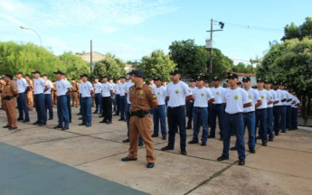 Homenagem Ã  PolÃ­cia Militar