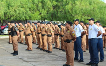 Homenagem Ã  PolÃ­cia Militar