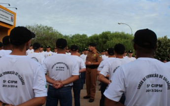 Homenagem Ã  PolÃ­cia Militar