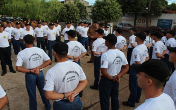 Homenagem Ã  PolÃ­cia Militar