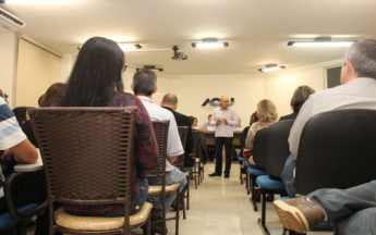 Palestra com Padre Mário Augusto Sartori Junior