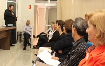 Palestra com Padre Mário Augusto Sartori Junior