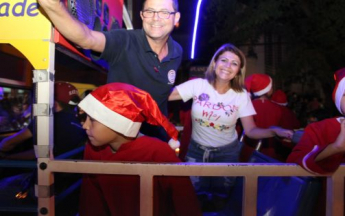 NATAL 2017 - CHEGADA DE PAPAI NOEL