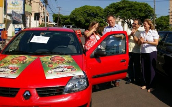 Entrega dos premios da Campanha de Natal/2011