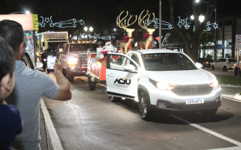 Desfile de caminhões de indústrias - Natal