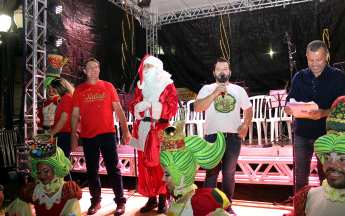 Desfile de chegada do Papai Noel