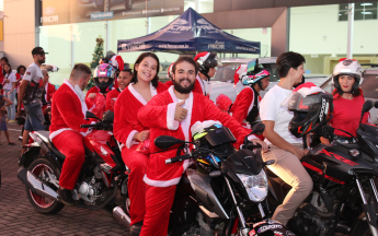 Desfile Papais Noéis Motociclistas