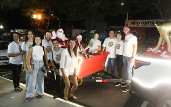 Desfile Papais Noéis Motociclistas