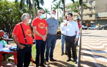 Encerramento da campanha Natal de Esperança - Entrega dos veículos