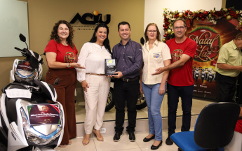 Entrega prêmios Campanha Natal de Luz Aciu