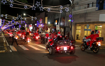 Natal de Luz - Desfile de Papais-Noéis Motociclistas
