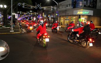 Natal de Luz - Desfile de Papais-Noéis Motociclistas