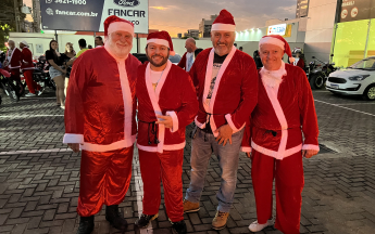 Natal de Luz - Desfile de Papais-Noéis Motociclistas