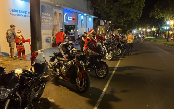 Natal de Luz - Desfile de Papais-Noéis Motociclistas