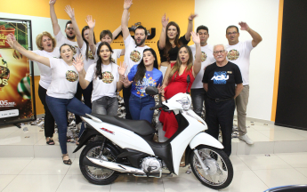 Sorteio segunda moto - Campanha de Natal